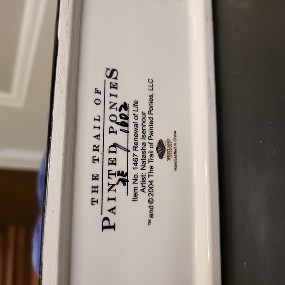 Porcelain Trail of Painted Ponies "Renewal of Life" Retired - Picture 9 of 9